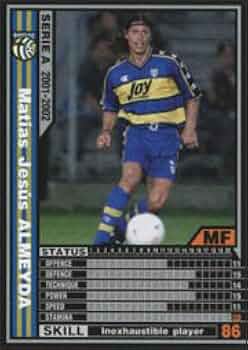 Amazon.co.jp: WCCF/01-02/パルマ/黒/168/マティアス・アルメイダ Amazon.co.jp: WCCF/01-02/パルマ/黒/168/マティアス・アルメイダ